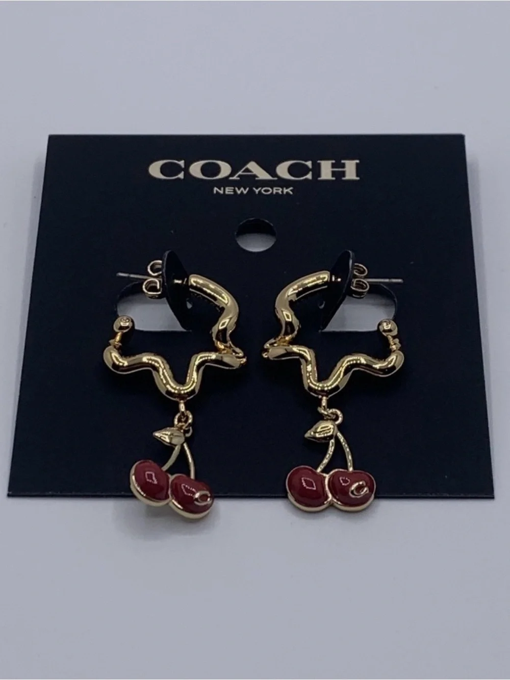 Coach Cherry Earrings - Picture 4 of 12